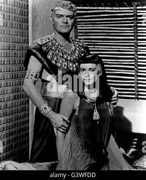 Land Of The Pharaohs, aka: Land der Pharaonen, USA 1955, Regie: Howard Hawks, Darsteller: Kerima, Jack Hawkins Stock Photo