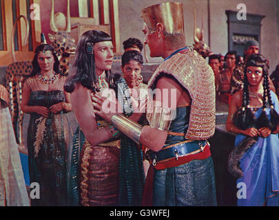 Land Of The Pharaohs, aka: Land der Pharaonen, USA 1955, Regie: Howard Hawks, Darsteller: Kerima, Jack Hawkins Stock Photo