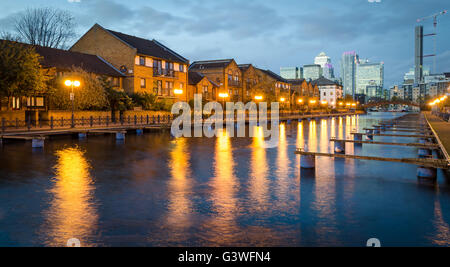 London, Isle of Dogs Stock Photo