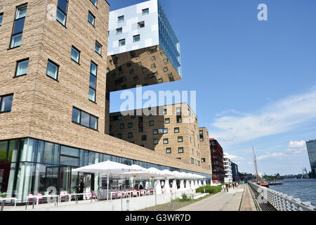 Hotel nhow river Spree Friedrichshain/Kreuzberg Berlin Germany Stock Photo