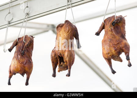 the Golden appetizer fried chicken for party and dinner Stock Photo