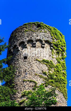 The Dilgesturm of the city wall in Hanau-Steinheim, Germany Stock Photo