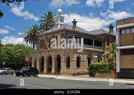 the front street view of the historic grafton post office in new south wales australia Stock Photo