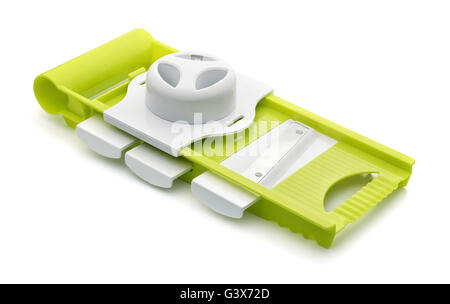 Vegetable adjustable slicer isolated on white Stock Photo