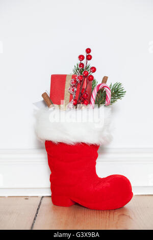 Santa Boots Stock Photo