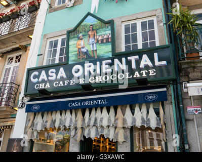 Casa Oriental Porto, Portugal. Stock Photo