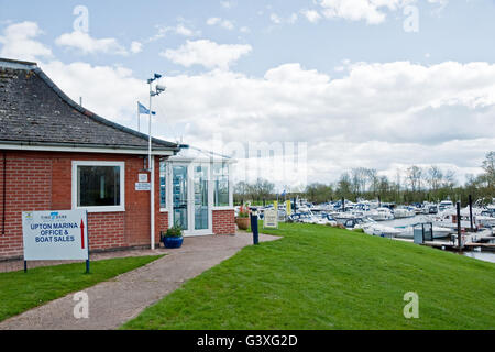 Upton Marina, Upton-upon-Severn, Worcestershire Stock Photo