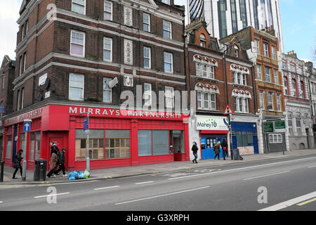 Solicitors office Murrays Partnership on Walworth Road, Elephant and Castle in London  KATHY DEWITT Stock Photo