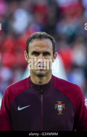 Ricardo Alberto Silveira de Carvalho (Portugal) ;  June 14, 2016 - Football : Uefa Euro France 2016, Group F, Portugal 1-1 Iceland at Stade Geoffroy Guichard, Saint-Etienne, France. (Photo by aicfoto/AFLO) Stock Photo