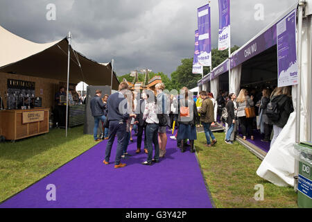 Regent's Park London, UK. 16th June, 2016. Celebrity X Cruises stand at ...