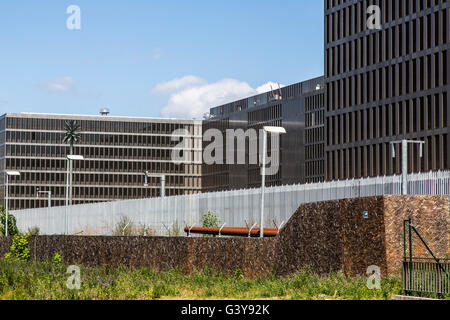 The new headquarter of German foreign secret service, Bundesnachrichtendienst, Berlin, Germany Stock Photo