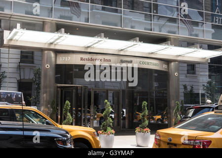 Residence  inn by Marriott on West 54th Street, NYC Stock Photo