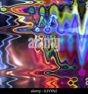 Abstract coloring background of the sunrise gradient with visual wave  effects,good for your ideas design Stock Photo
