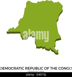 Infographic for Democratic Republic of the Congo, detailed map of DRC ...