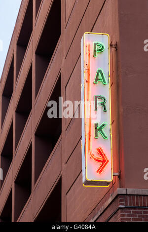 Car Park Sign Stock Photo