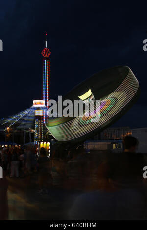Carnival Rides at Night. Canfield Fair. Mahoning County Fair. Canfield ...
