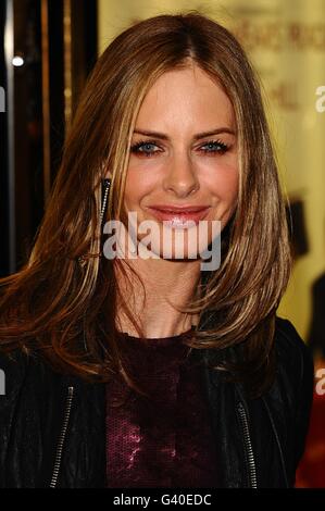 Trinny Woodall arriving Stock Photo - Alamy