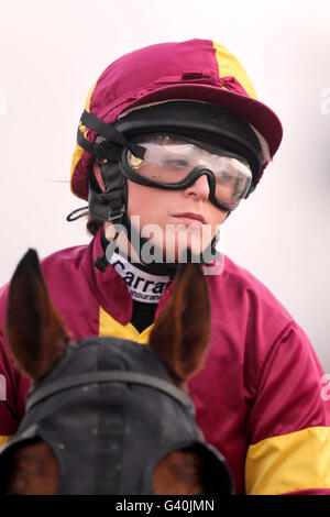 Horse Racing - Blue Square Winter Carnival - Southwell Racecourse Stock Photo