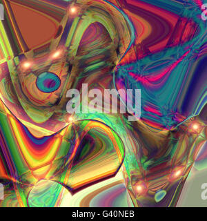 Abstract coloring background of the horizon gradient with visual wave effects,good for your ideas design Stock Photo