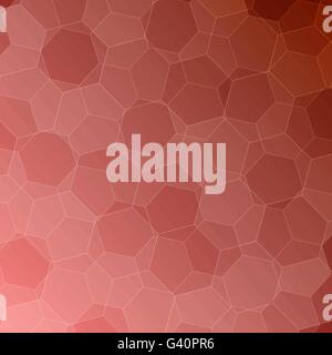 Abstract technology background red with hexagons in vector Stock Vector ...