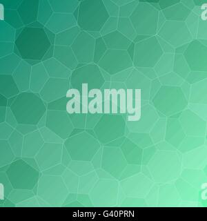 Abstract green background with hexagons, stock vector Stock Vector