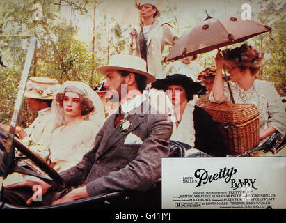 Pretty Baby, USA 1978, Regie: Louis Malle, Darsteller: Brooke Shields, Keith Carradine Stock Photo