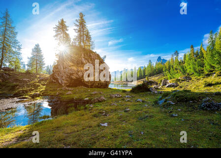 Dolomites, landscape, magnificent mountains, fabulous, rock,  Dolomites, landscape, magnificent mountains, fabulous, rock, Stock Photo