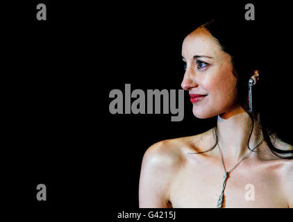 'Brighton Rock' Premiere - London. Andrea Riseborough arriving for the European premiere of Brighton Rock at the Odeon Leicester Square, London. Stock Photo