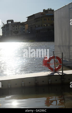 Florence, Italy. June 18th 2016. Inside view of the Design on Water ...