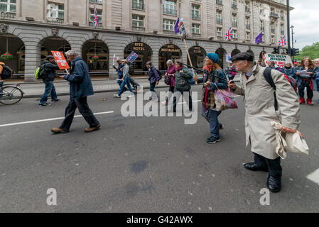 London, UK. 18th June, 2016. Campaigners was marching from Hyde Park Corner to Parliament Square today in protest against The Housing and Planning act which would slash council stock, push up rents and encourage more privatisation in British capital Credit:  Velar Grant/ZUMA Wire/Alamy Live News Stock Photo