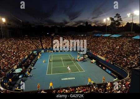 The Margaret Court Arena where Great Britain's Andy Murray takes on Ukraine's Illya Marchenko Stock Photo