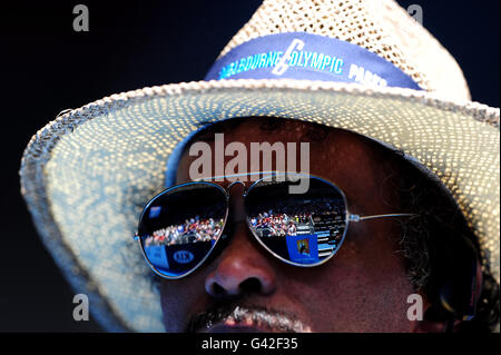 Tennis - 2011 Australian Open - Day Four - Melbourne Park Stock Photo