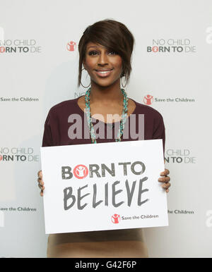 s No Child Born to Die campaign at the Lincoln Centre, Lincoln Inn Fields, London. Stock Photo