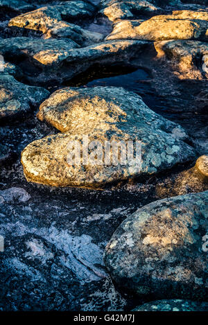 View of the Vale do Capao from the Morro do Pai Inacio, Chapada Diamantina, Bahia, Brazil Stock Photo