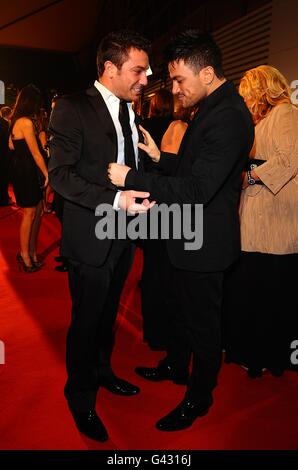 National Television Awards 2011 - Arrivals - London Stock Photo