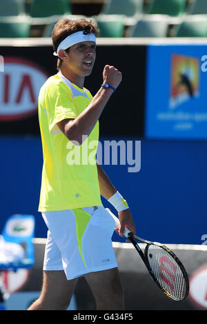 Tennis - 2011 Australian Open - Day Twelve - Melbourne Park Stock Photo