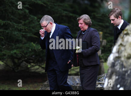 Joanna Yeates funeral Stock Photo