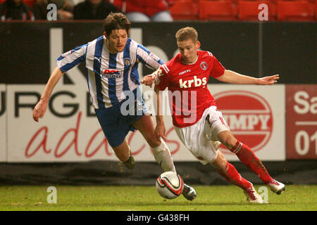 Soccer - npower Football League One - Charlton Athletic v Colchester United - The Valley Stock Photo