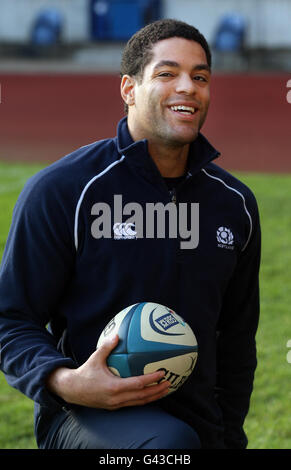 Rugby Union - Scotland Team Announcement - Murayfield Stock Photo