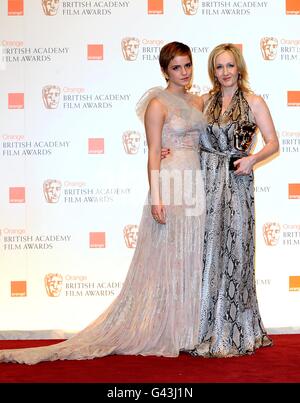 Bafta Awards 2011 - Press Room - London Stock Photo