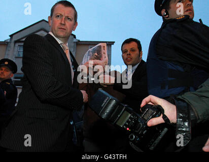 Marie Greene death. Jimmy Devanney at Athlone Court, where he was charged with the murder of Marie Greene. Stock Photo