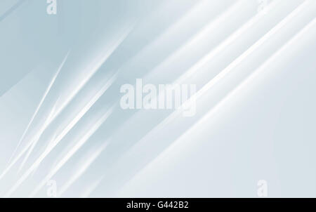 Abstract digital geometric background, blue and white shining blurred lines pattern, 3d illustration Stock Photo