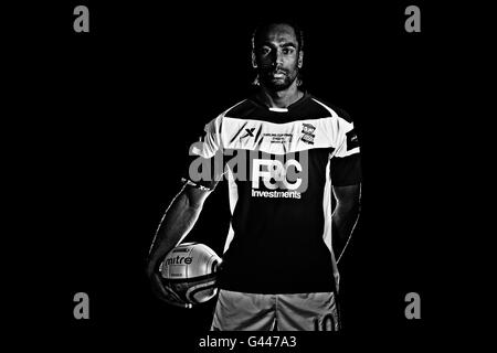 Soccer - Carling Cup Final Preview - Birmingham City Photocall. Cameron Jerome, Birmingham City Stock Photo