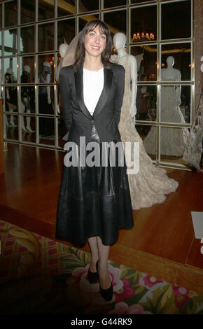 Samantha Cameron attends the press presentation of Alexander McQueen: Savage Beauty - an upcoming exhibition of the late designer's work - to be held at The Metropolitan Museum of Art in New York, US, 4 May to 31 July 2011 - at the Ritz Hotel in central London. Stock Photo