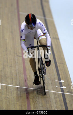 Cycling - Track World Cup - Day Two - National Cycling Centre. Victoria Pendleton, Team Sky+ HD Stock Photo