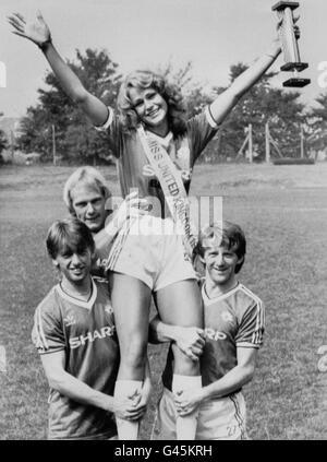 Newly crowned Miss United Kingdom, Kim Ashfield, 21, from Clywd, Wales