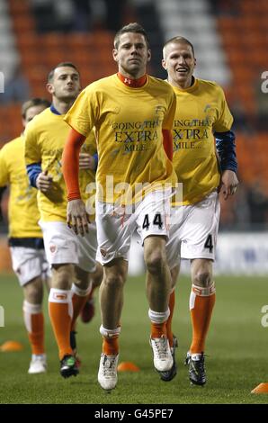 Soccer - Barclays Premier League - Blackpool v Chelsea - Bloomfield Road. James Beattie, Blackpool Stock Photo