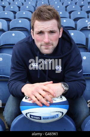 Rugby Union - Scotland Team Announcement - Murrayfield Stock Photo