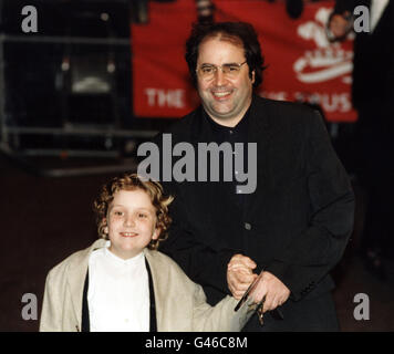 WRITER AND PRESENTER DANNY BAKER AND HIS SON ARRIVE FOR THE PREMIERE OF 'STAR WARS SPECIAL EDITION' AT THE ODEON LEICESTER SQUARE. Stock Photo