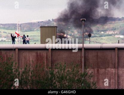 Maze prison protest 2 Stock Photo